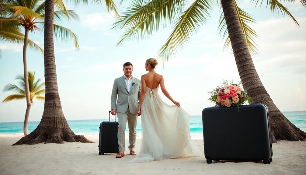 affordable destination wedding attire