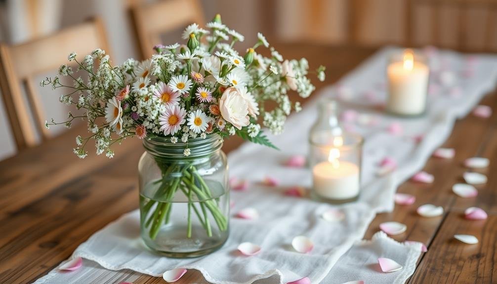 affordable diy spring centerpieces