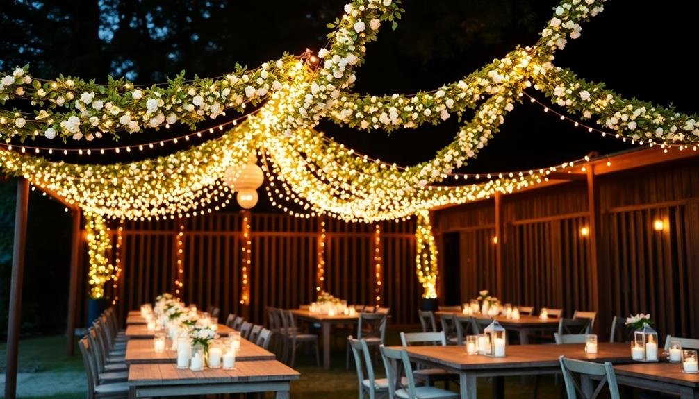 affordable romantic wedding lighting