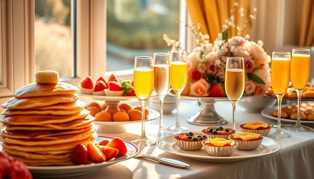 affordable wedding breakfast ideas