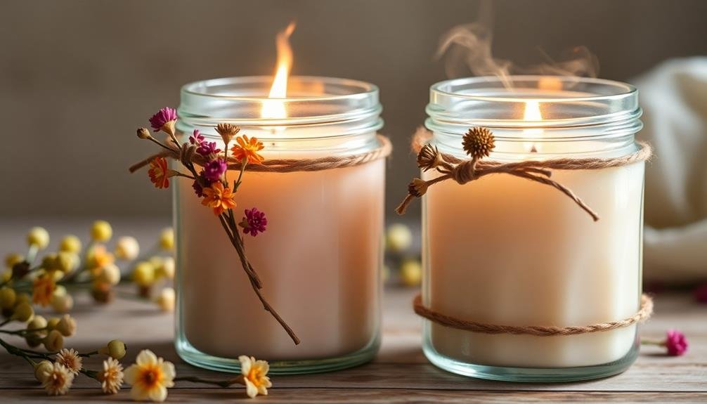 artisanal aromatic candle creations