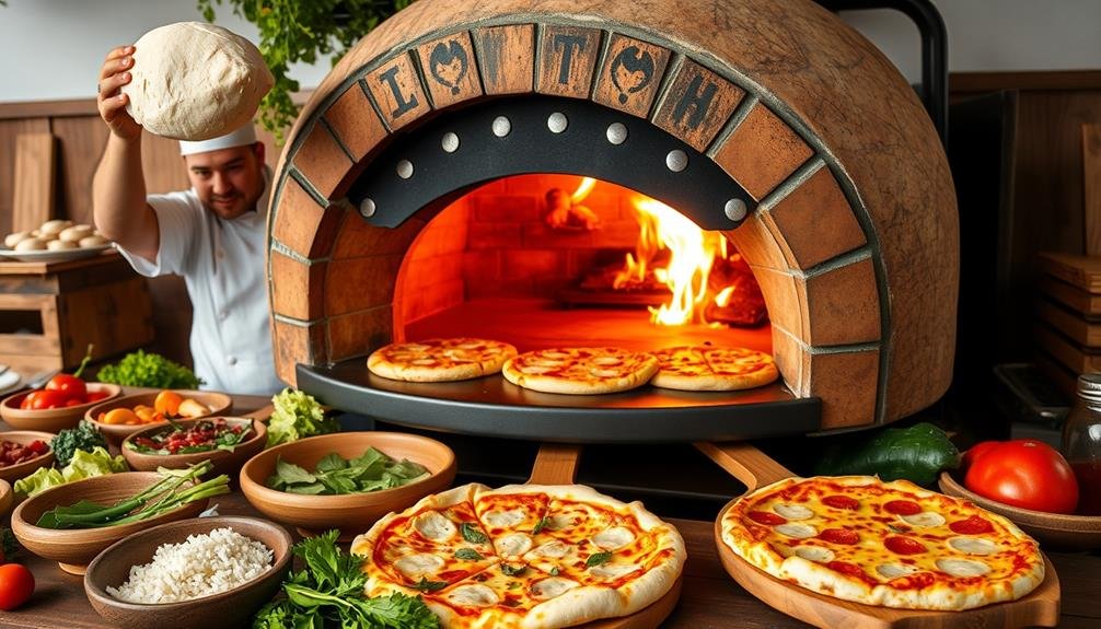 artisanal wood fired pizza