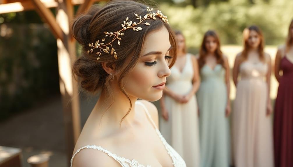 bohemian inspired floral headpieces