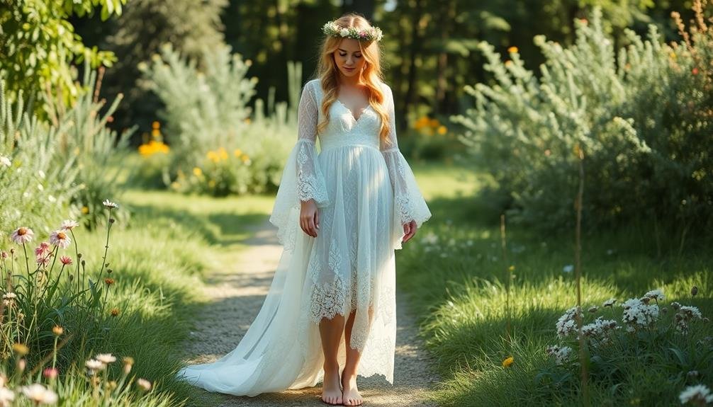 bohemian style elegant dresses