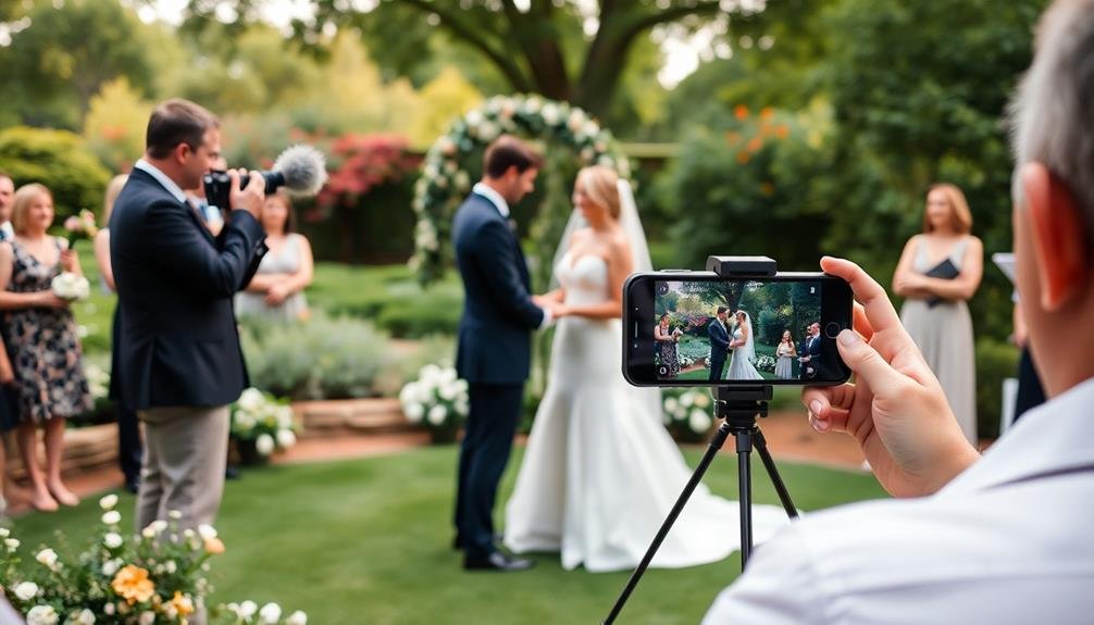 broadcasting your wedding live