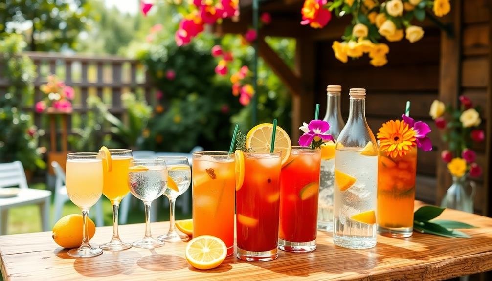 brunch beverages cocktails mocktails