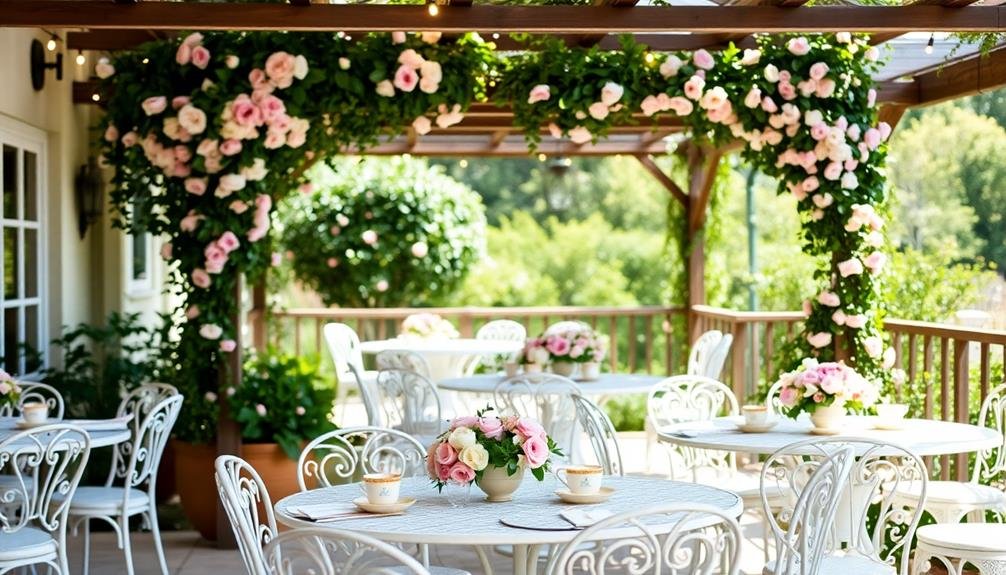 charming outdoor dining spots