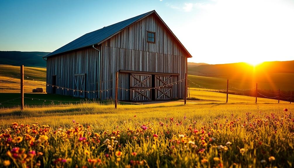 charming rural landscapes depicted