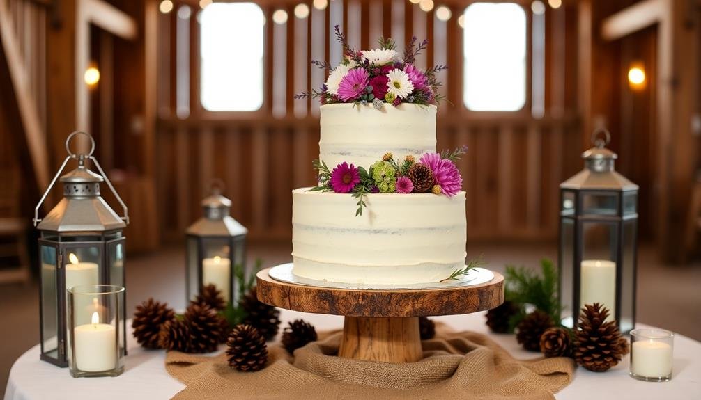 charming rustic buttercream aesthetic