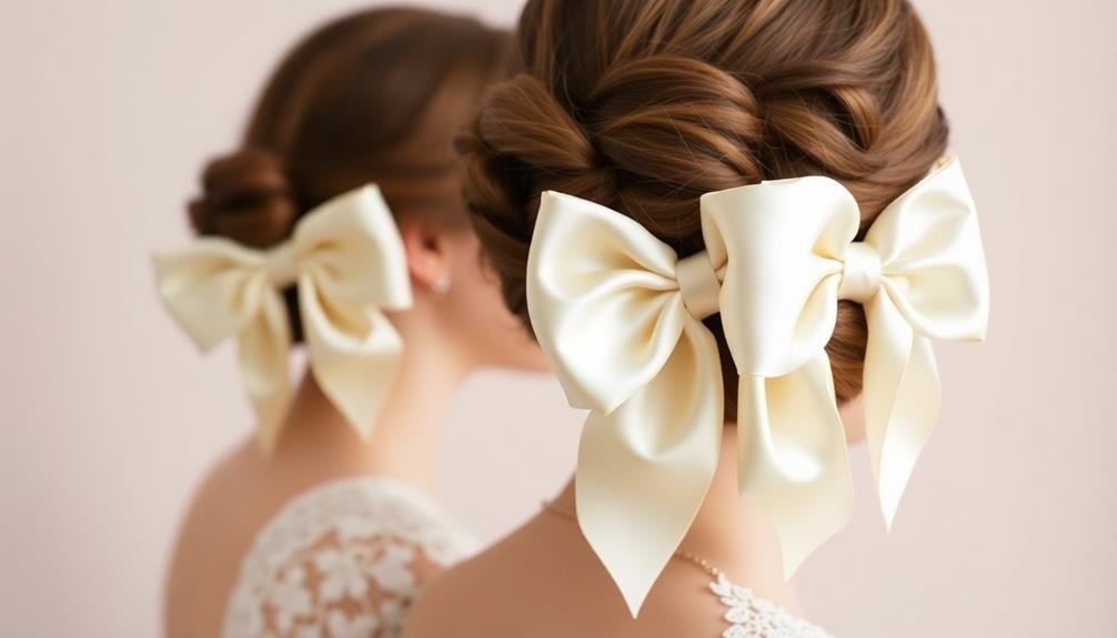 chic satin hair accessories