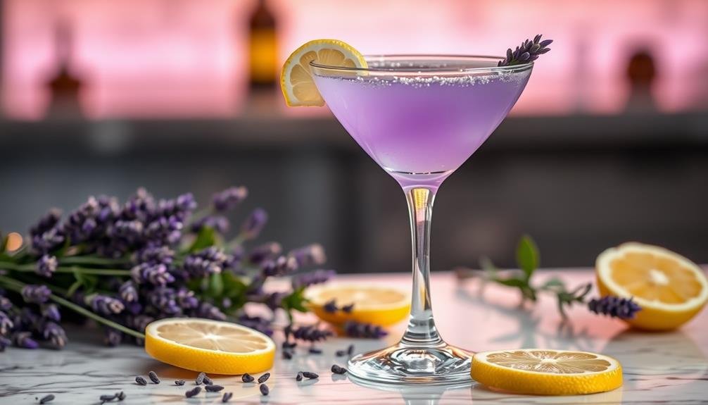 citrusy floral cocktail delight