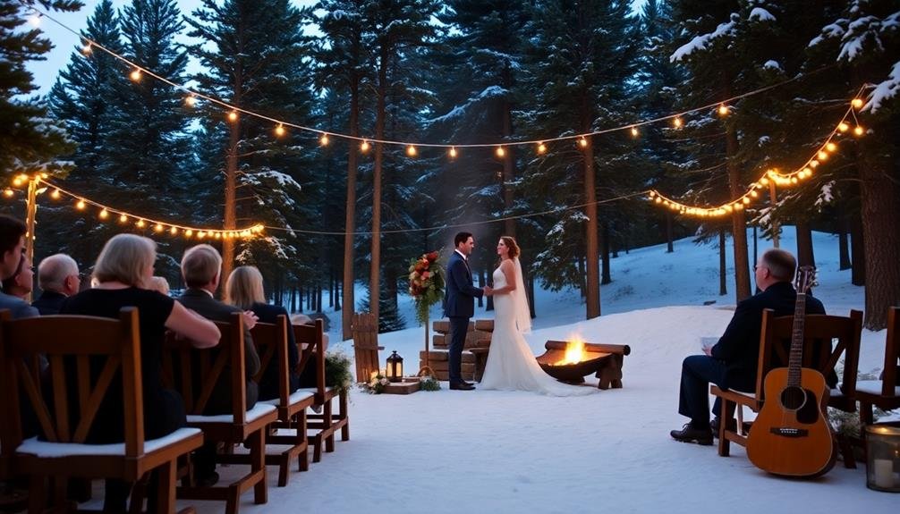 cozy affordable winter wedding music