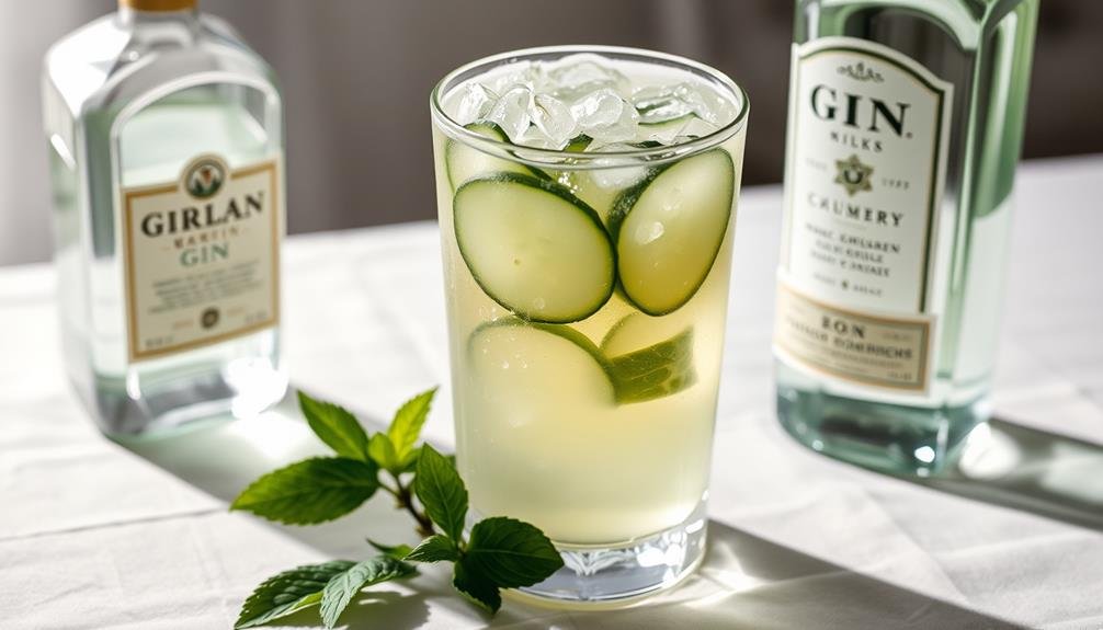 crisp cucumber cocktail delight