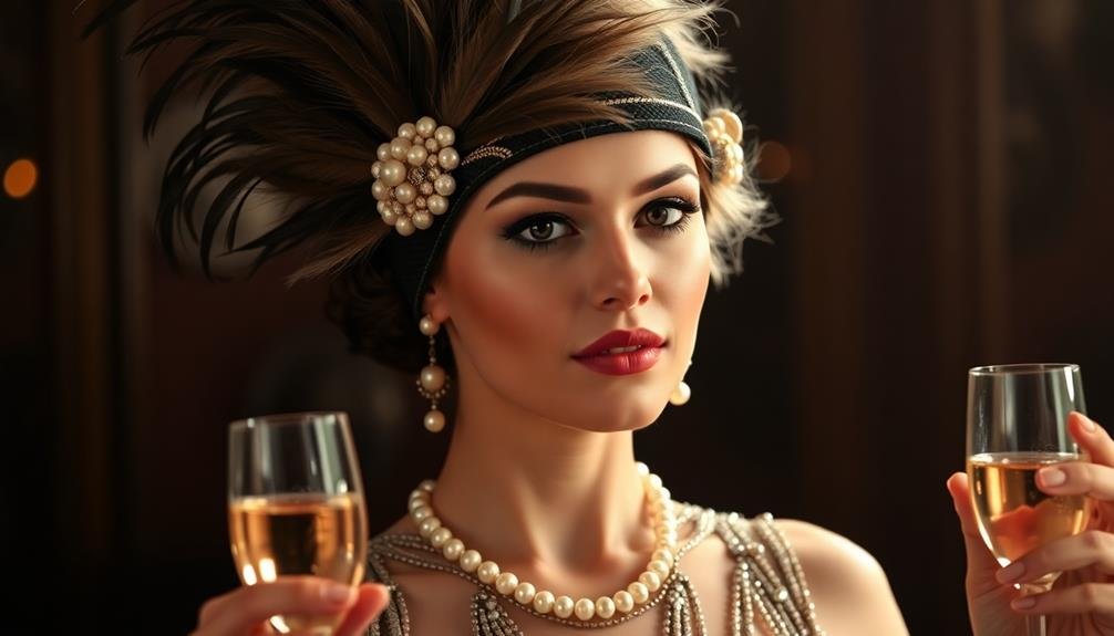 decorative bird feather accessory