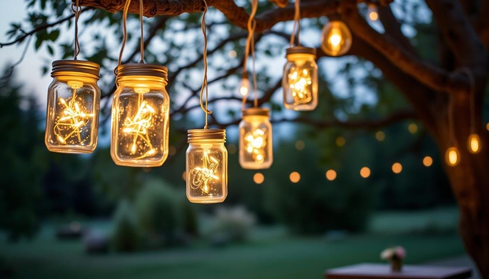 diy mason jar lanterns