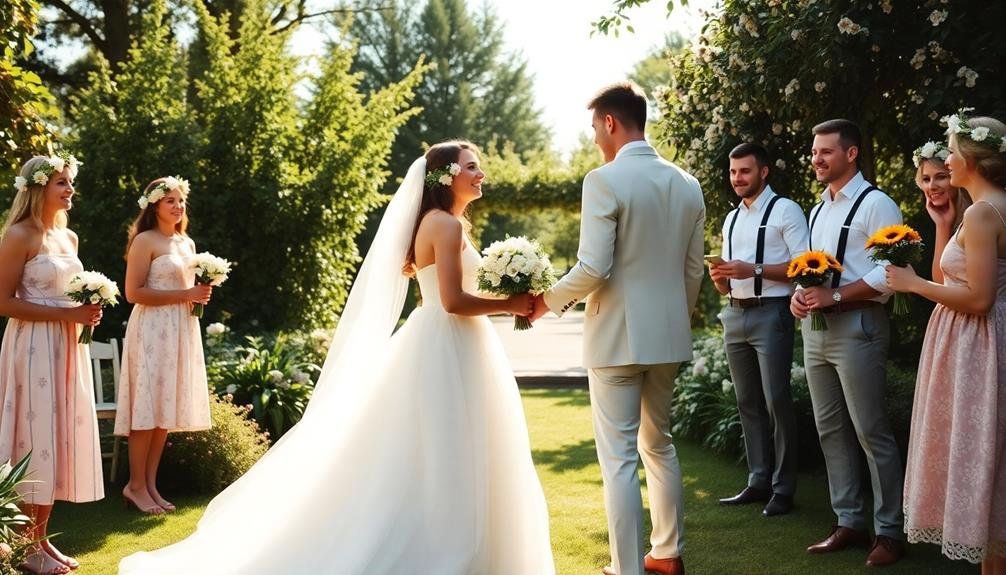 elegant daytime wedding outfits