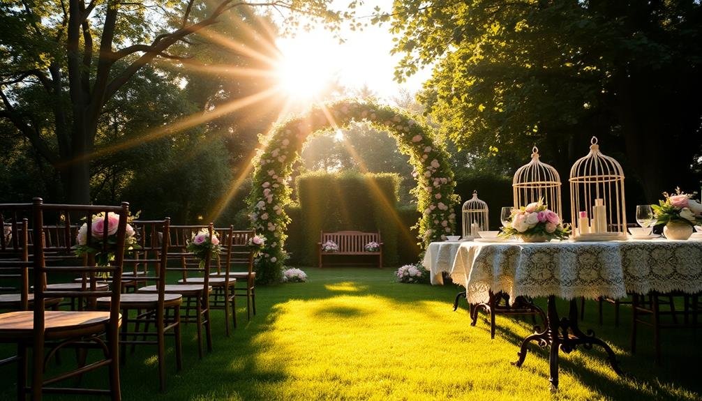 enchanting outdoor wedding celebrations