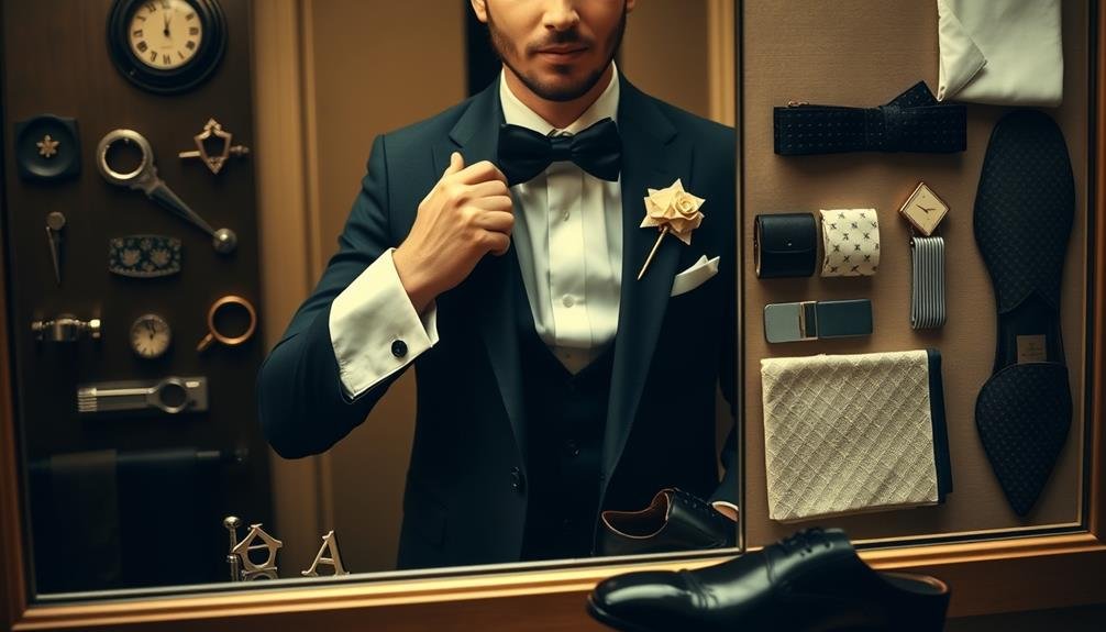 enhancing wedding suit style