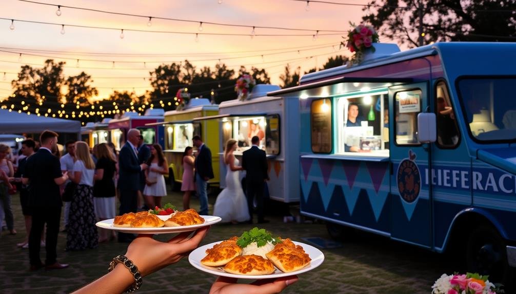 food trucks offer convenience