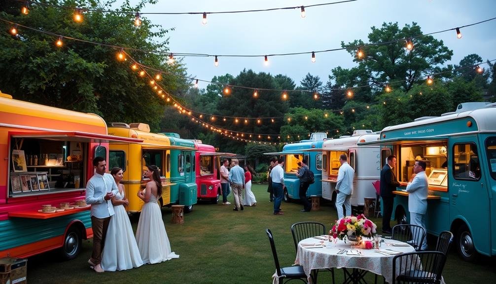 mobile cuisine wedding planning