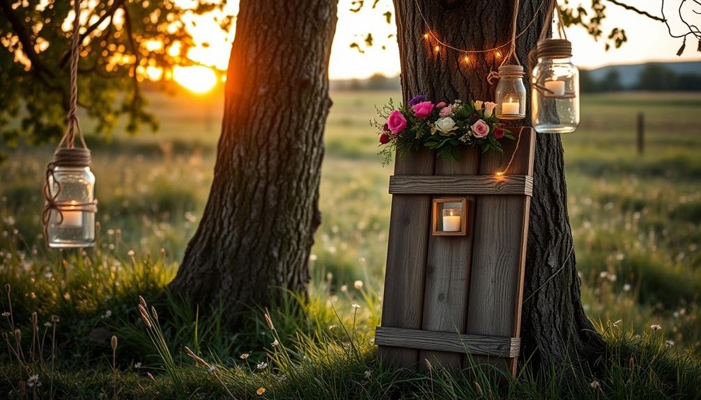 rustic decorative wooden signs