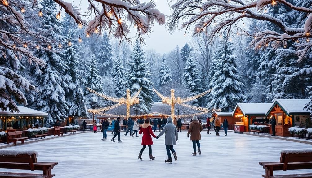 seasonal outdoor skating experiences