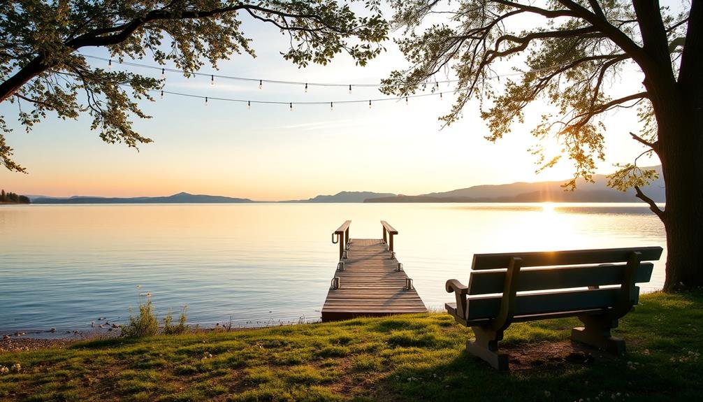 serene lakeside getaways