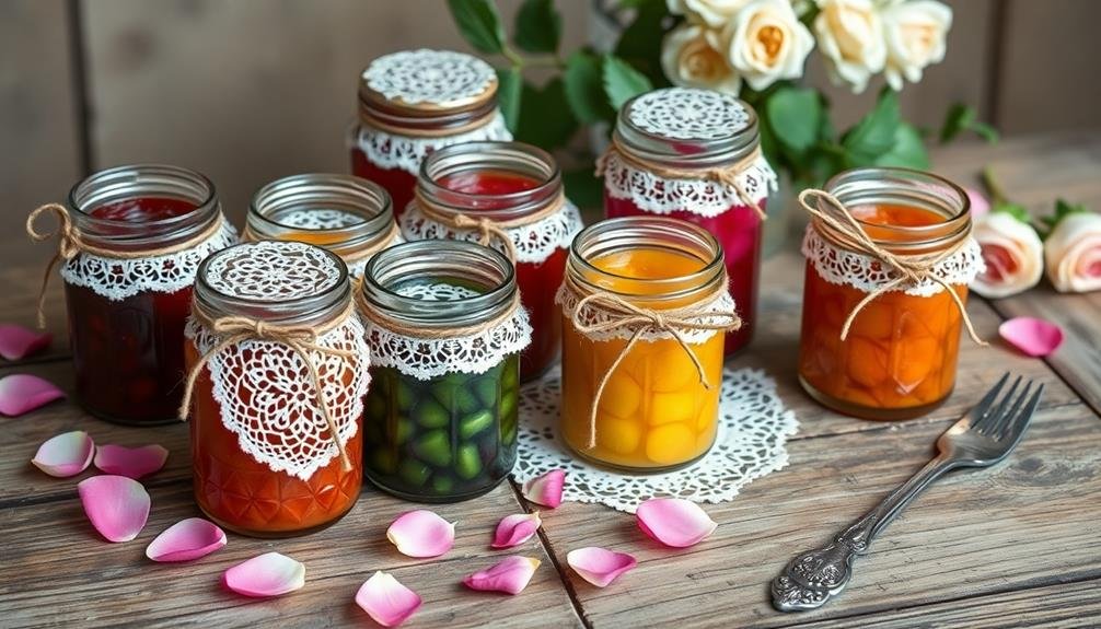 small jars for preserves