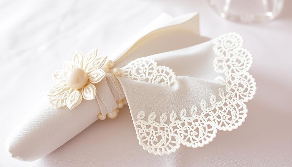 stylish table setting accents