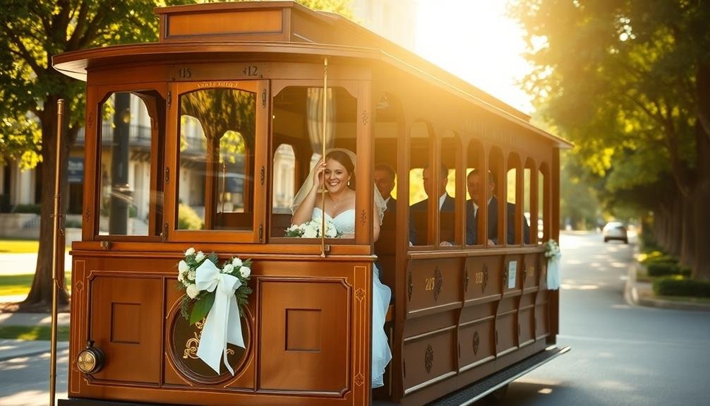 trolley rental services available