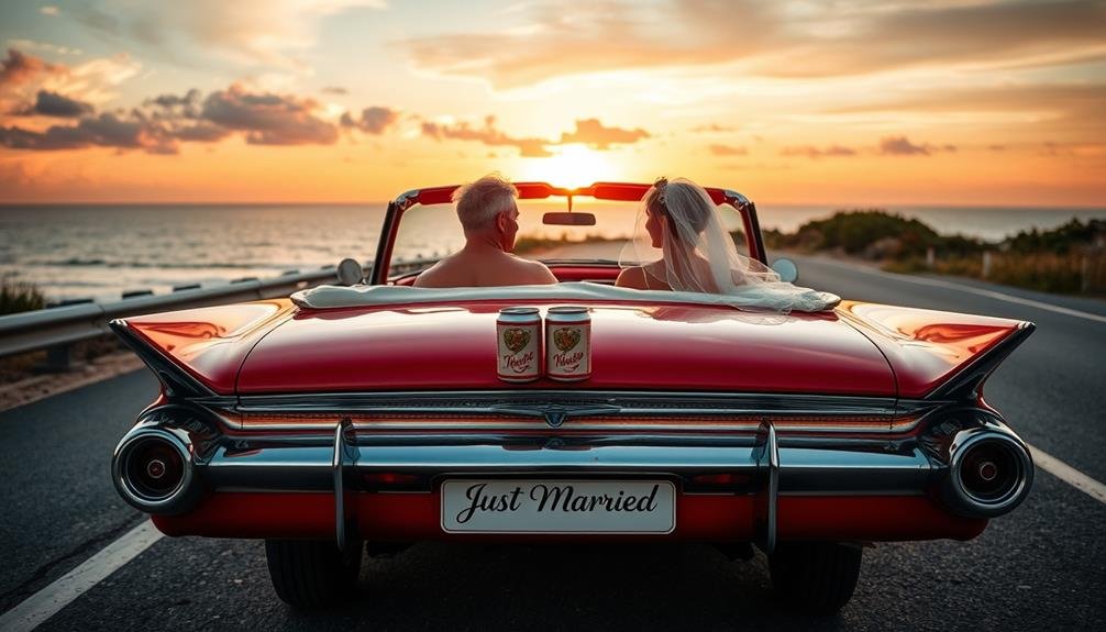 vintage car road trip