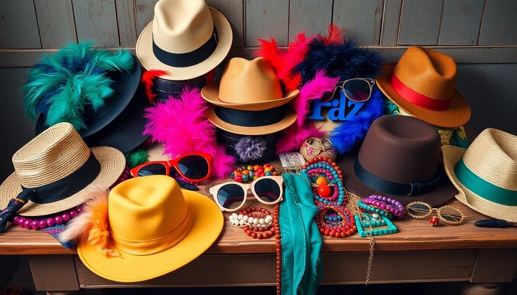 vintage hats and accessories