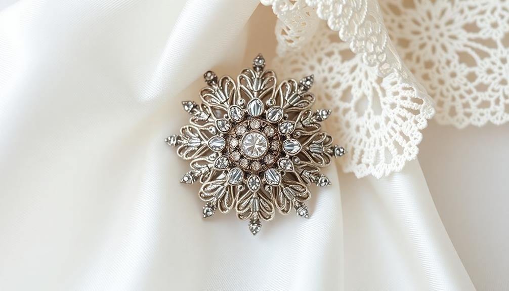 vintage marcasite brooch collection