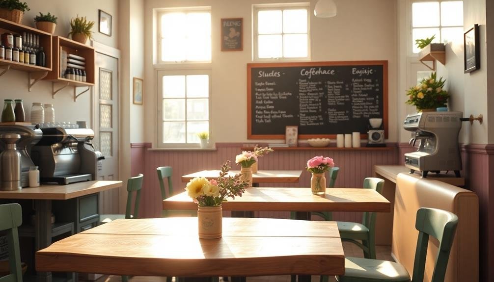 warm gatherings at cafes