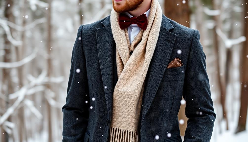 winter groom s attire essentials