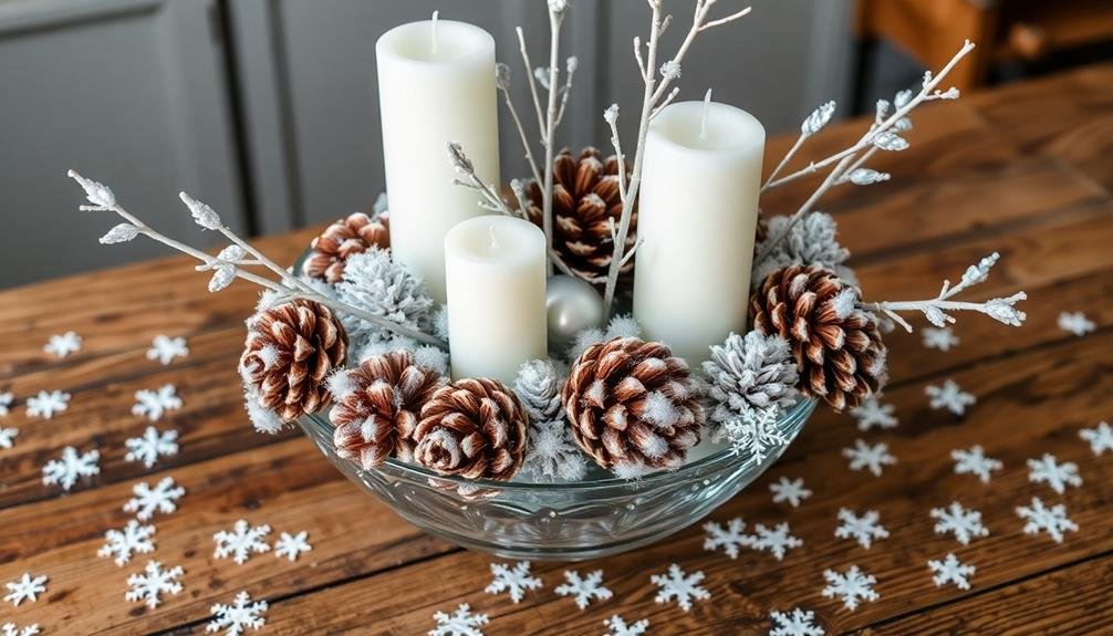 winter wedding centerpiece ideas