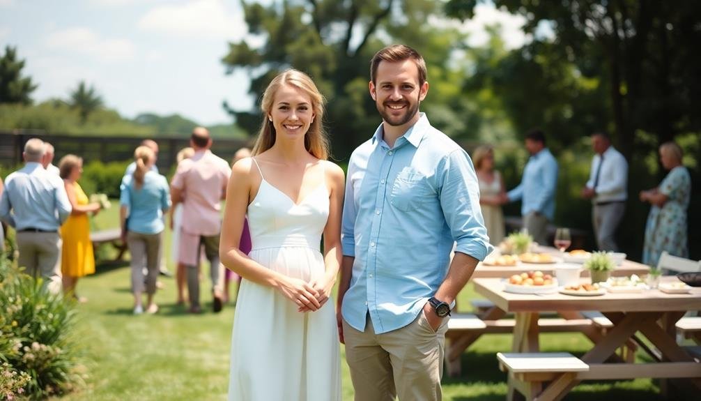 affordable brunch bbq wedding attire