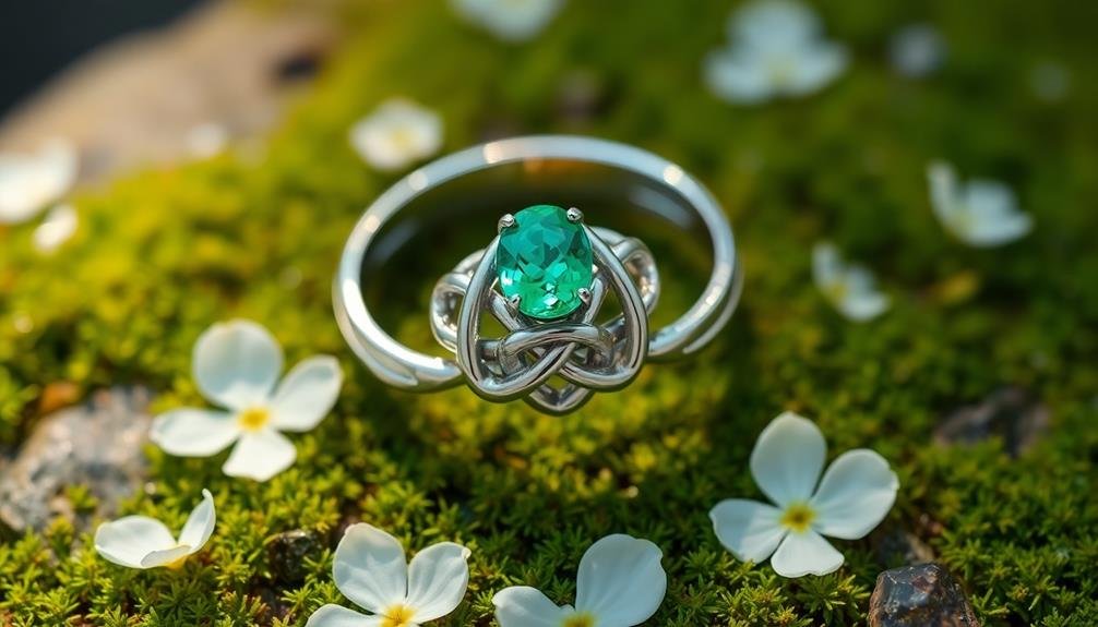 affordable celtic inspired rings