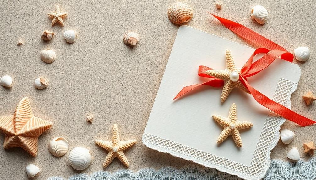 affordable diy beach invitations