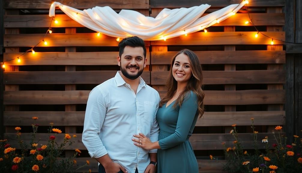 affordable diy wedding backdrops