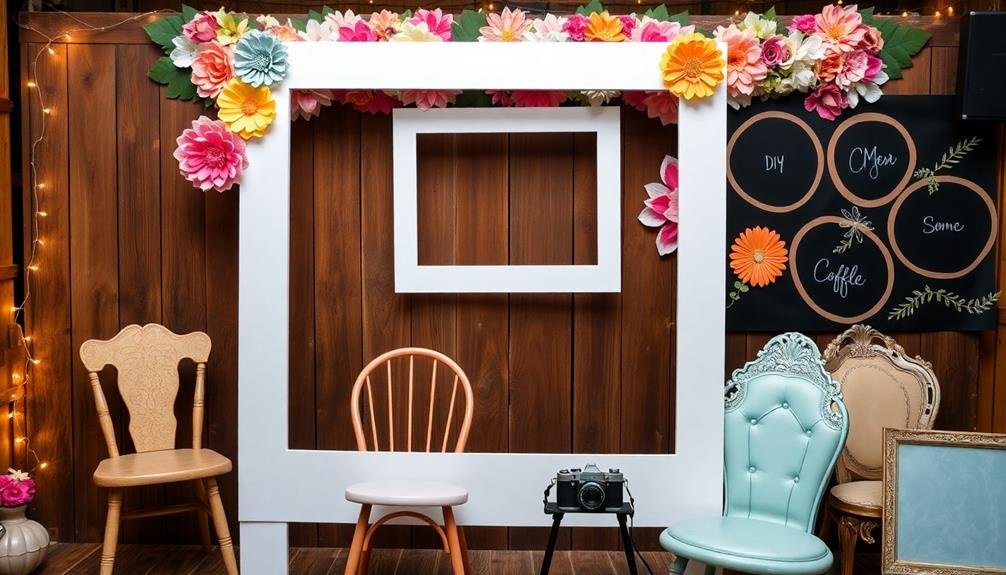 DIY Wedding Photography and Videography Booth Props on a Budget