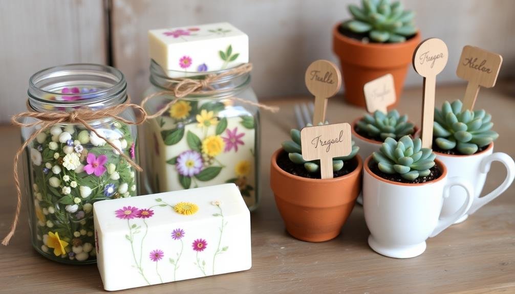 affordable garden wedding favors