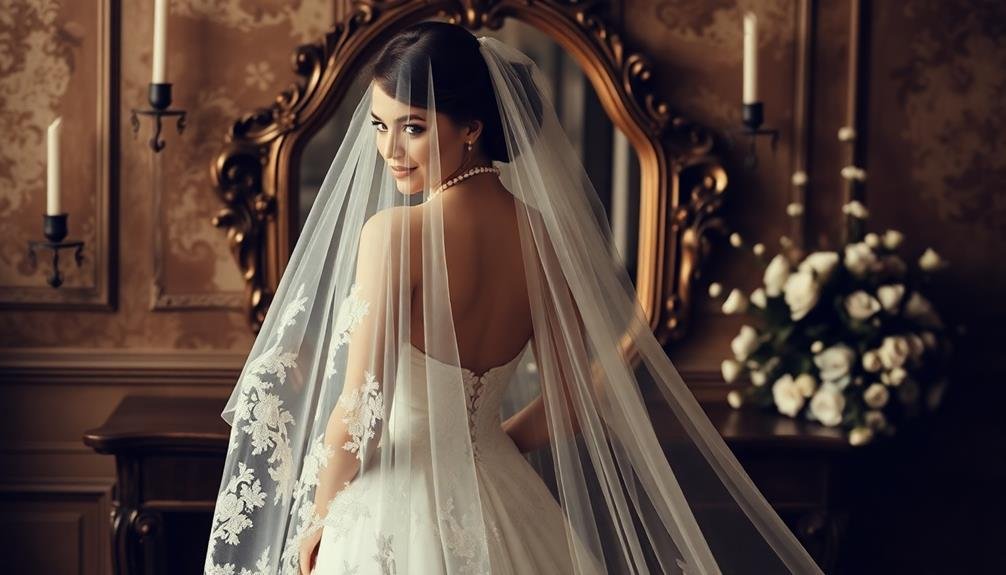 affordable vintage wedding veils