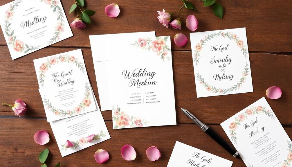 affordable wedding invitation templates