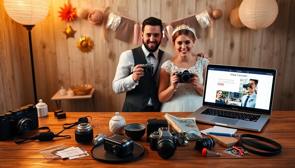 DIY Wedding Photography and Videography Wedding Website Templates on a Budget