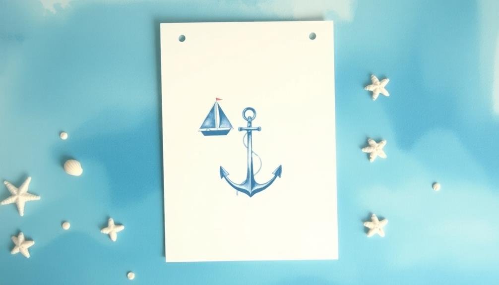 anchor and sailboat imagery