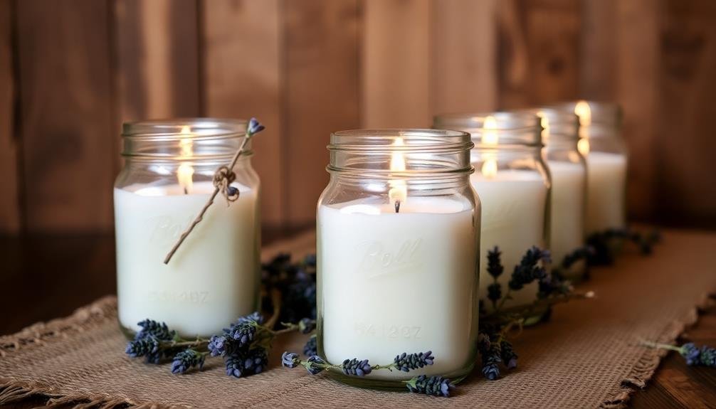 artisan crafted aromatic candles