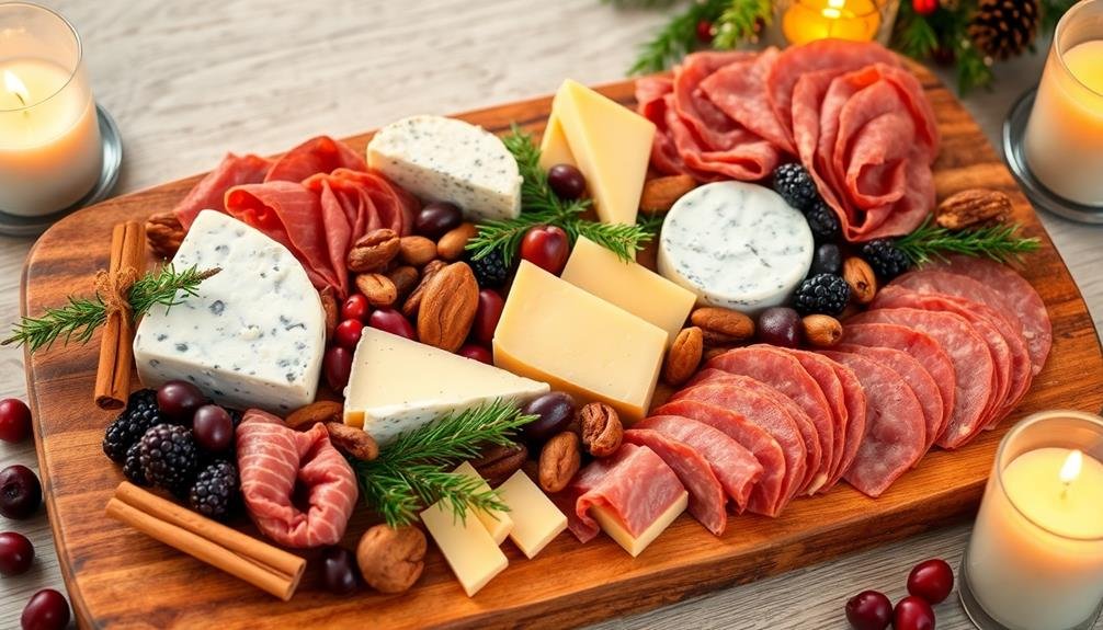 artisan meat and cheese
