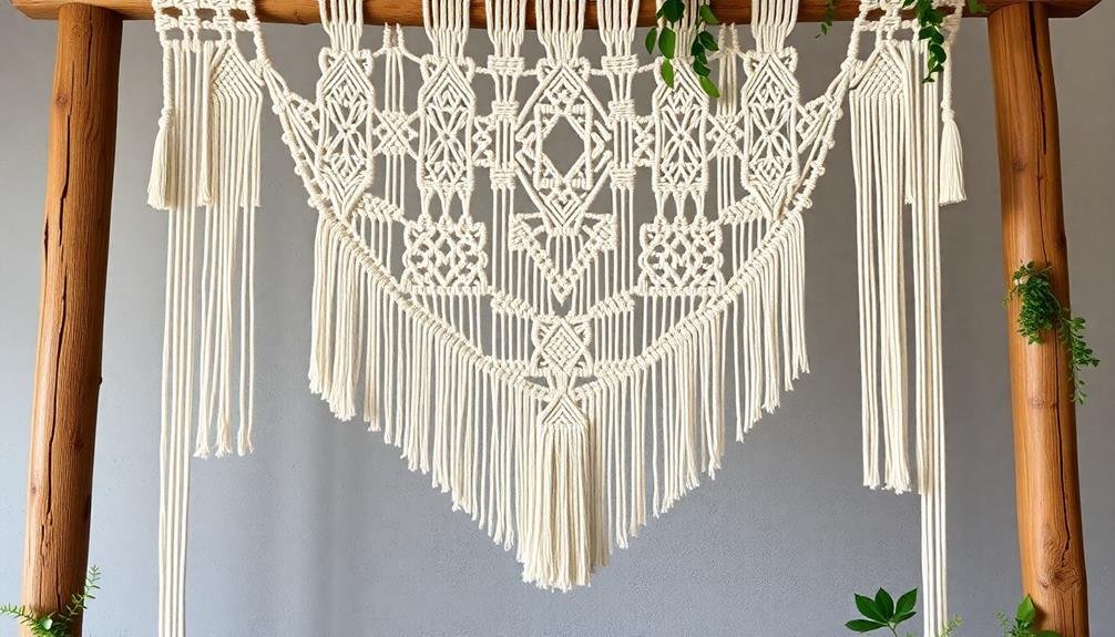 artistic macram wall hangings