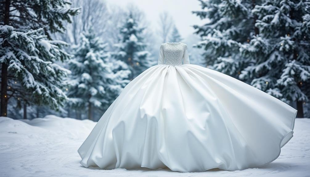 beaded satin ballgown elegance